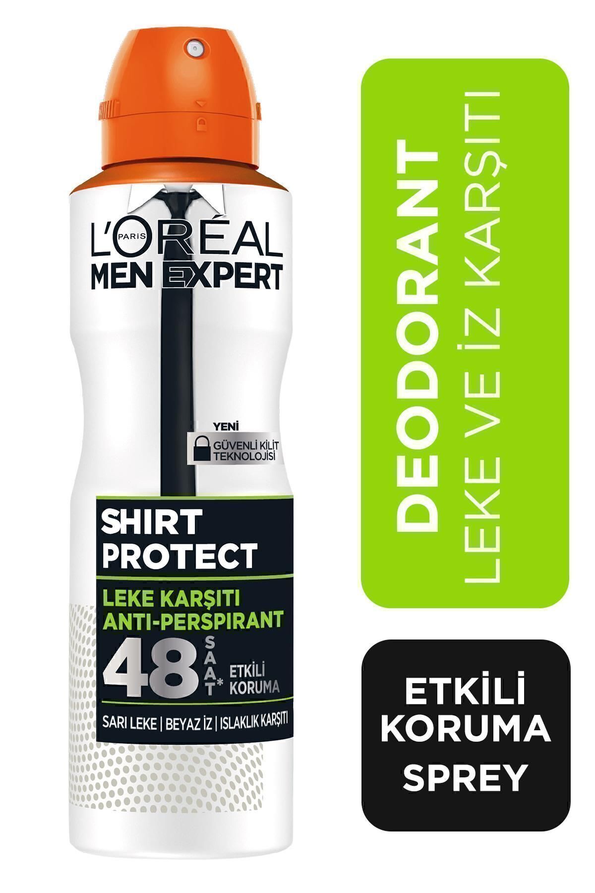دئودورانت اسپری ضد تعریق مردانه 150 میلی لیتر لورآل پاریس L'Oreal Paris