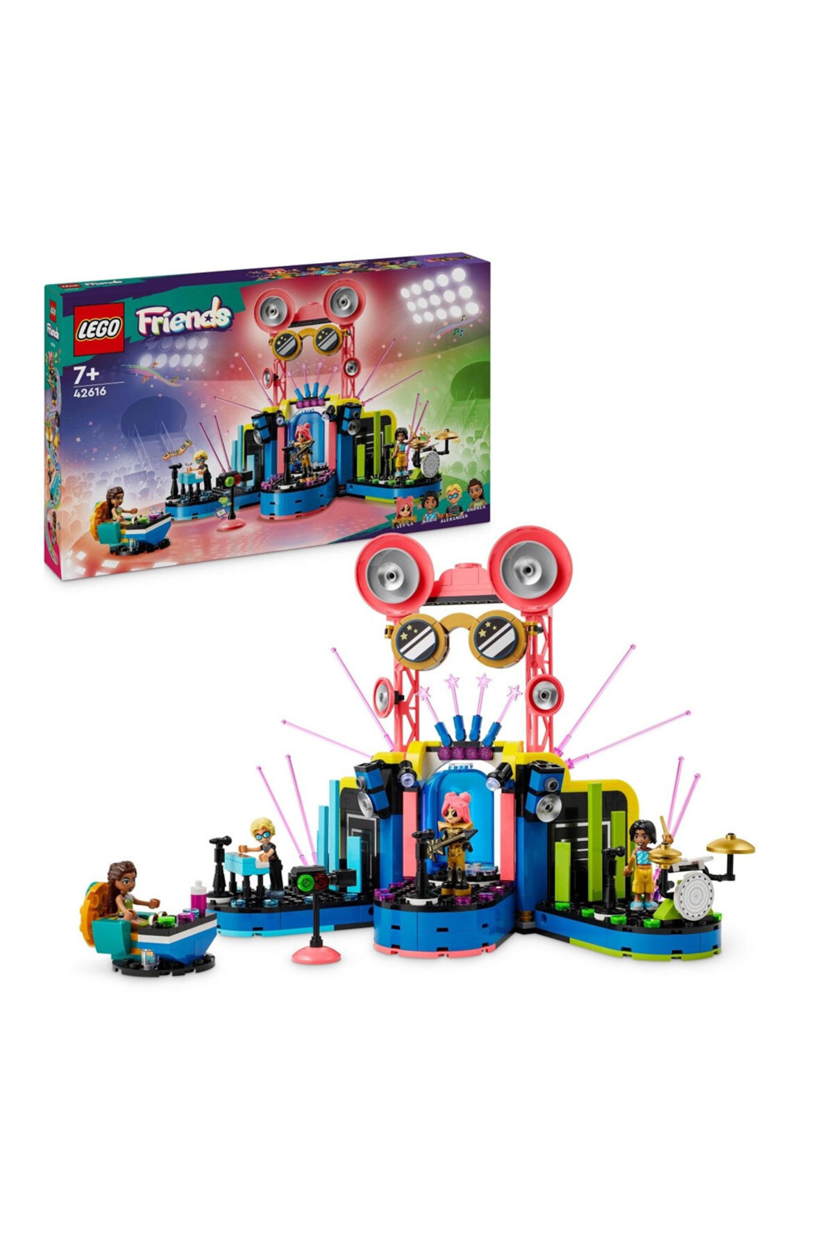 لگو و اسباب بازی های ساخت محور FRIENDS HEARTLAKE CITY MUSIC COMPETITION 42616 اورجینال LEGO