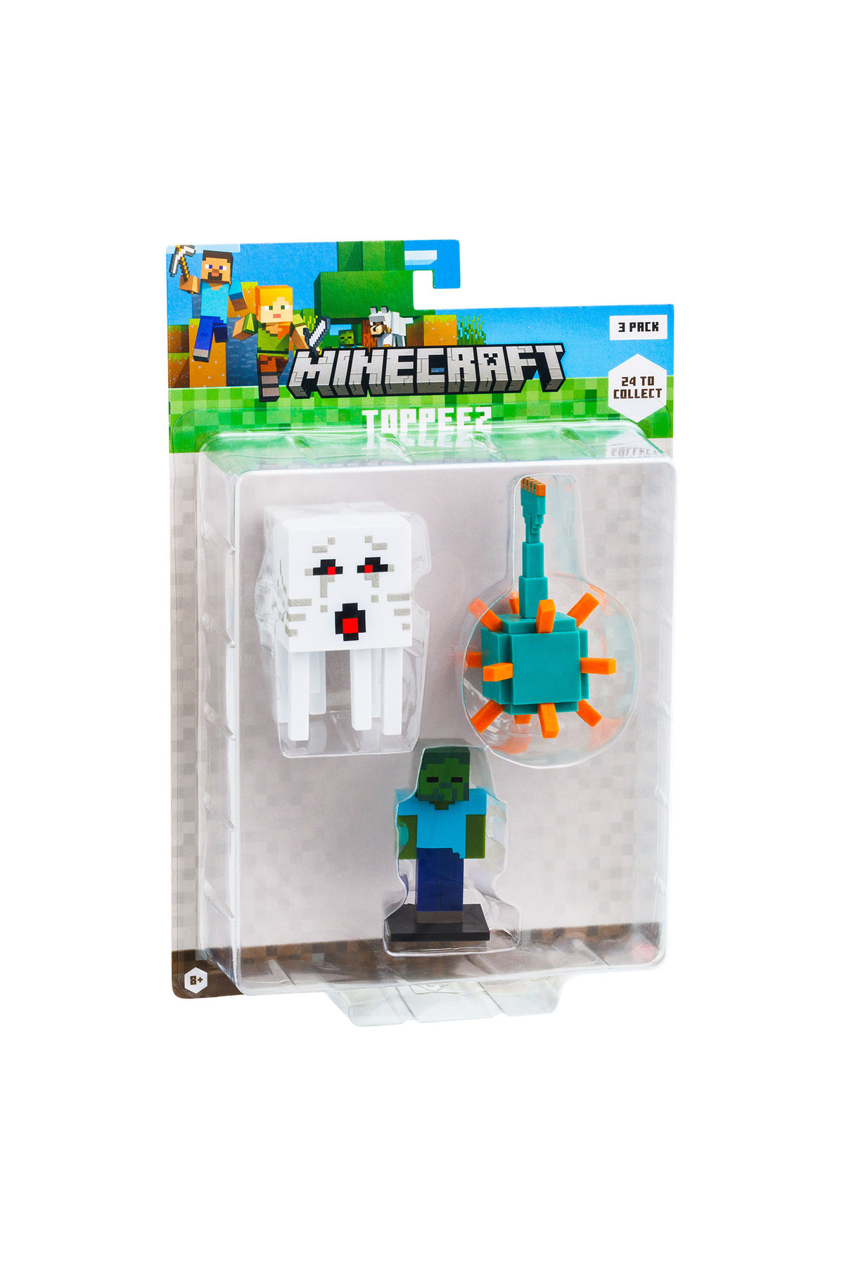اسباب بازی های فیگور حیوانی MINECRAFT 3D FIGUR TOPPEEZ ست 3 تایی مدل 2 Genel Markalar