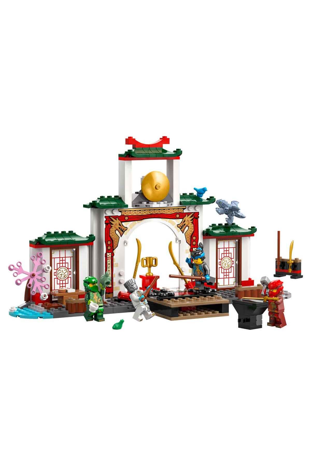 لگو و اسباب بازی های ساخت محور NINJAGO NINJA TEMPLE OF SPINJITZU 71831 4 مینی فیگور اژدها برای کودکان سال به بالا از ترکیه LEGO