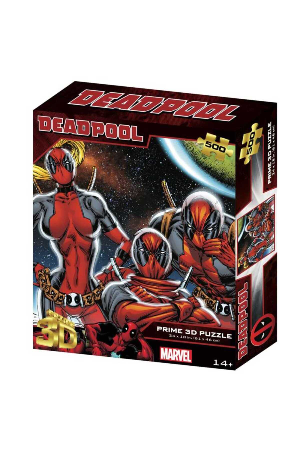 پازل MARVEL DEADPOOL PUZZLE 500 PIECES 32807 از ترکیه Prime 3D