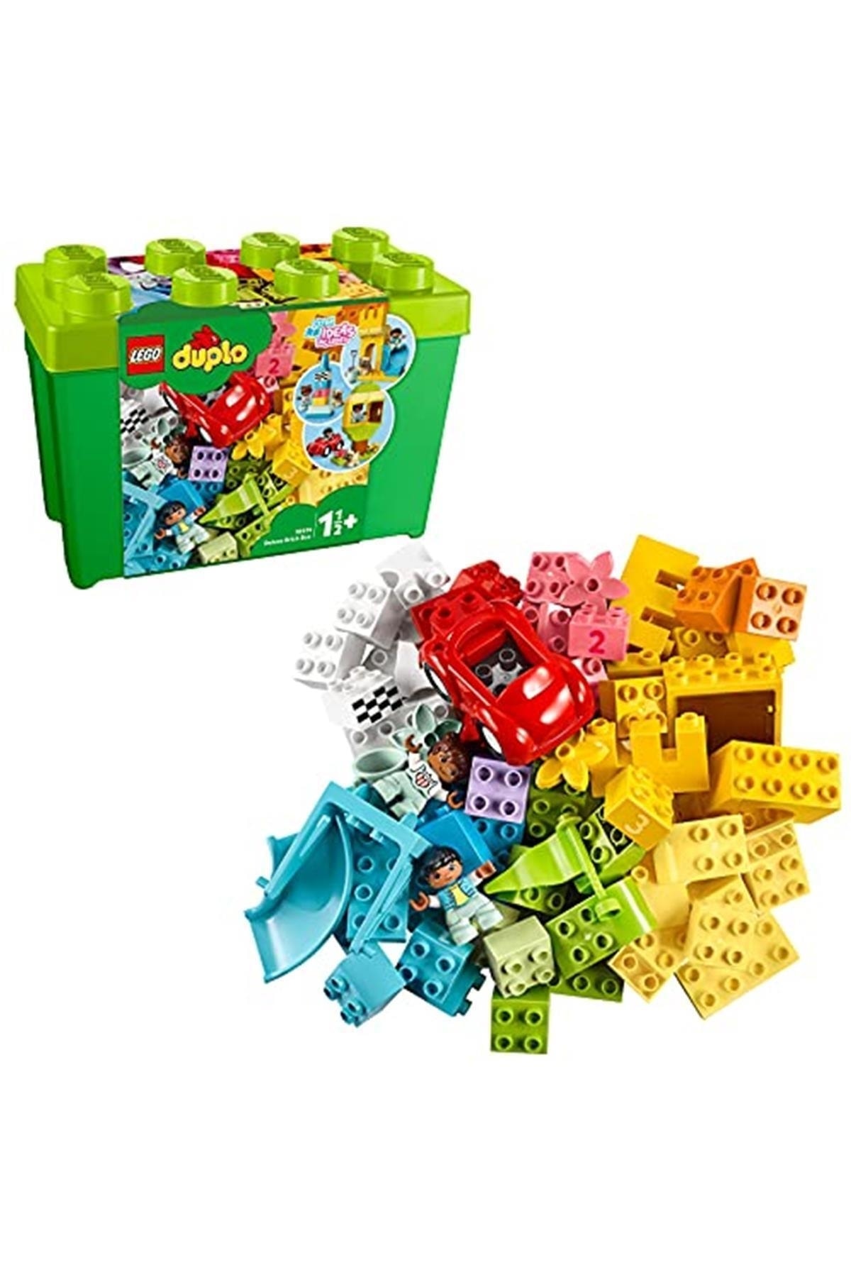 اسباب بازی های آموزشی DUPLO CLASSIC LUXURY MAKING PART BOX 10914 تولید برای کودکان کوچک خلاق لگو اورجینال LEGO