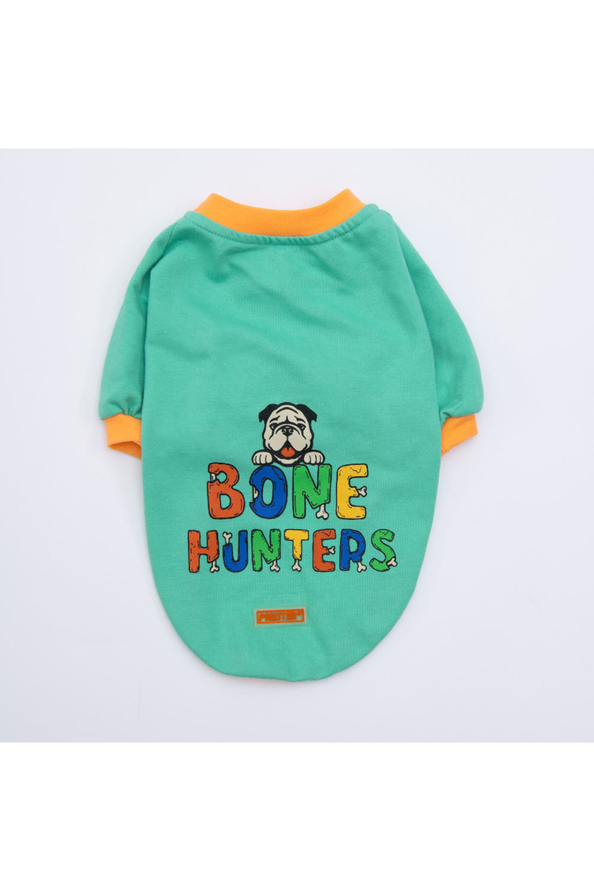 سویشرت سگ پاوستار Pawstar Mint Bone Hunter مدل BH2375 برای نژادهای متوسط و بزرگ سبز