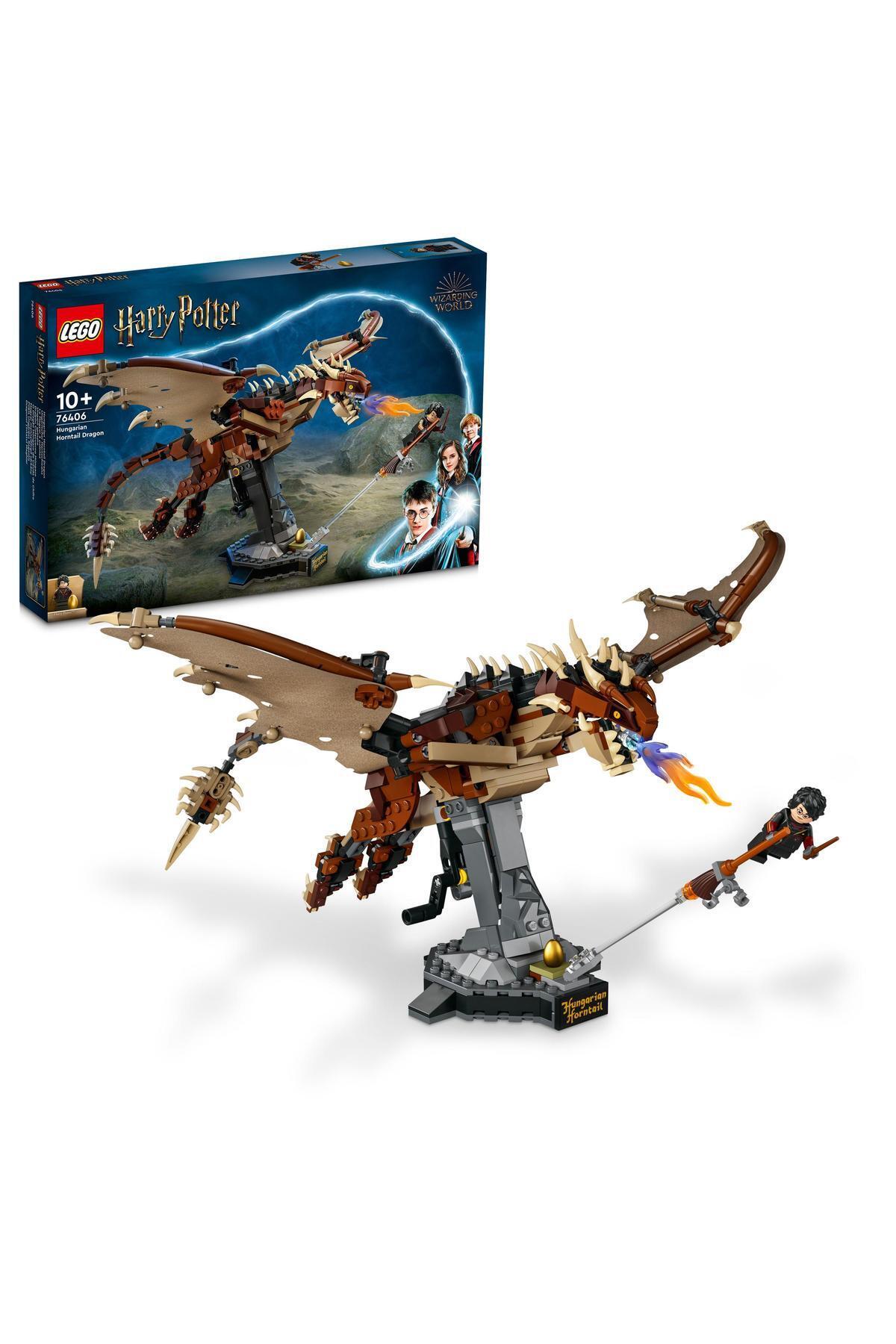 لگو ® هری پاتر ™ هورن اژدها مجارستانی 76406 ساز برای 10 سال بالاتر 671 قطعه اورجینال LEGO