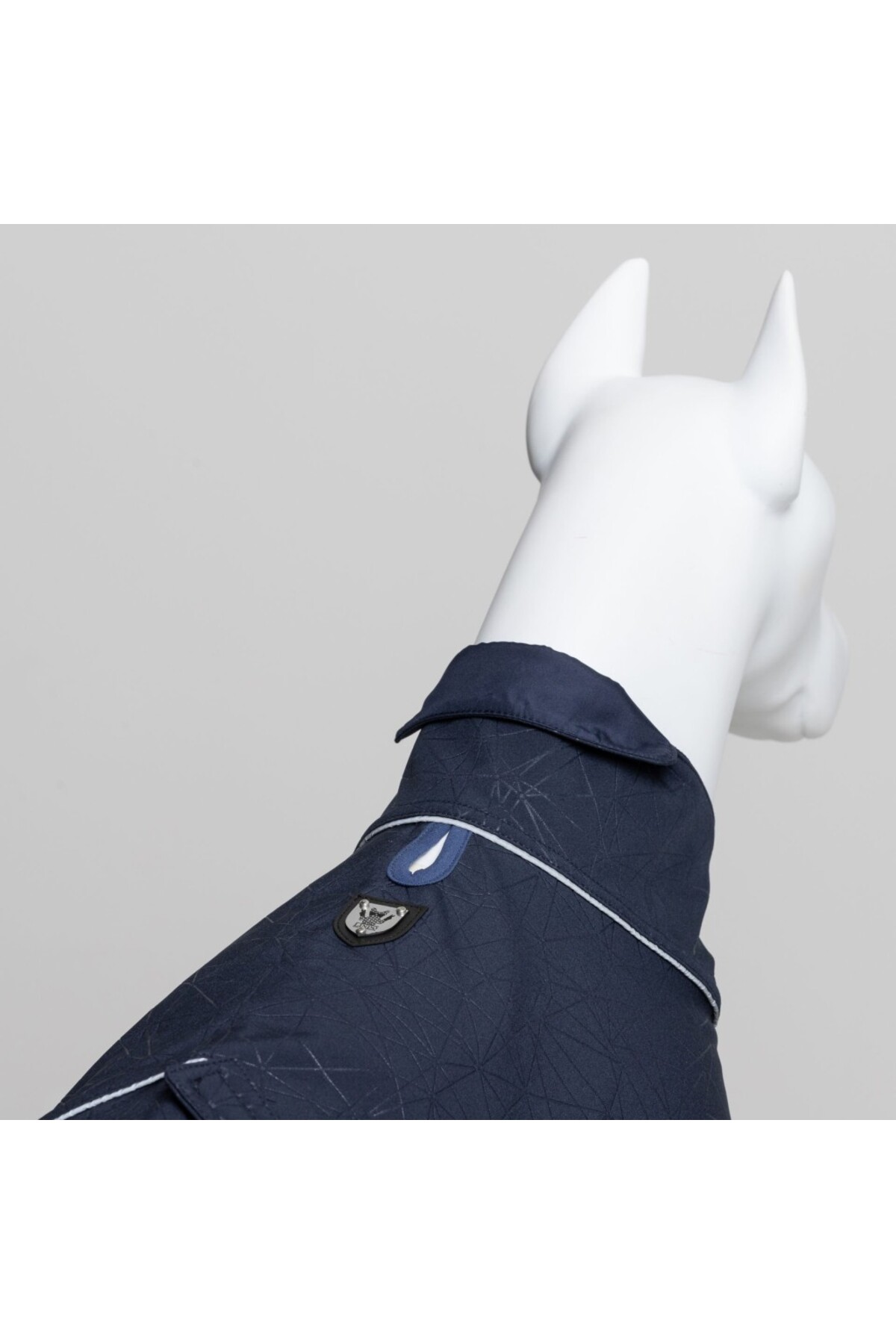 بارانی سگ لیندو داگز Lindodogs Softshell Magnetic سرمه‌ای، مدل SSNM01