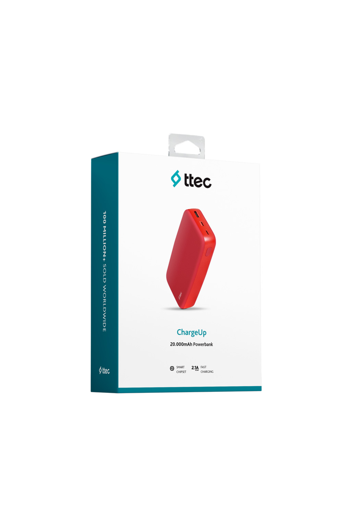پاوربانک شارژر سریع قابل حمل 20000 میلی آمپری PD 20 واتی اورجینال Ttec