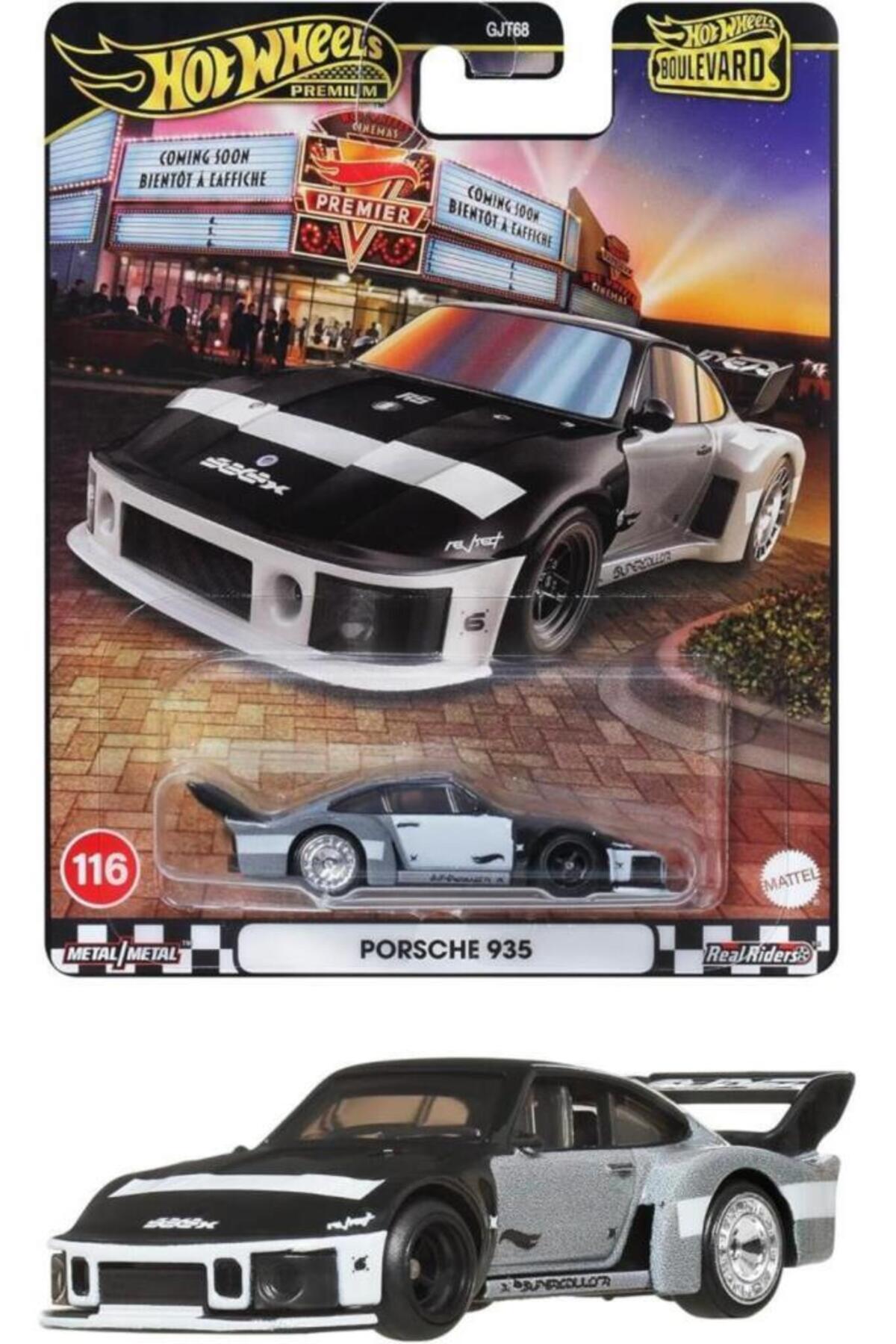 ماشین اسباب بازی BOULEVARD PREMIUM GJT68 JBL17 PORSCHE 935 هات ویلز اورجینال HOT WHEELS