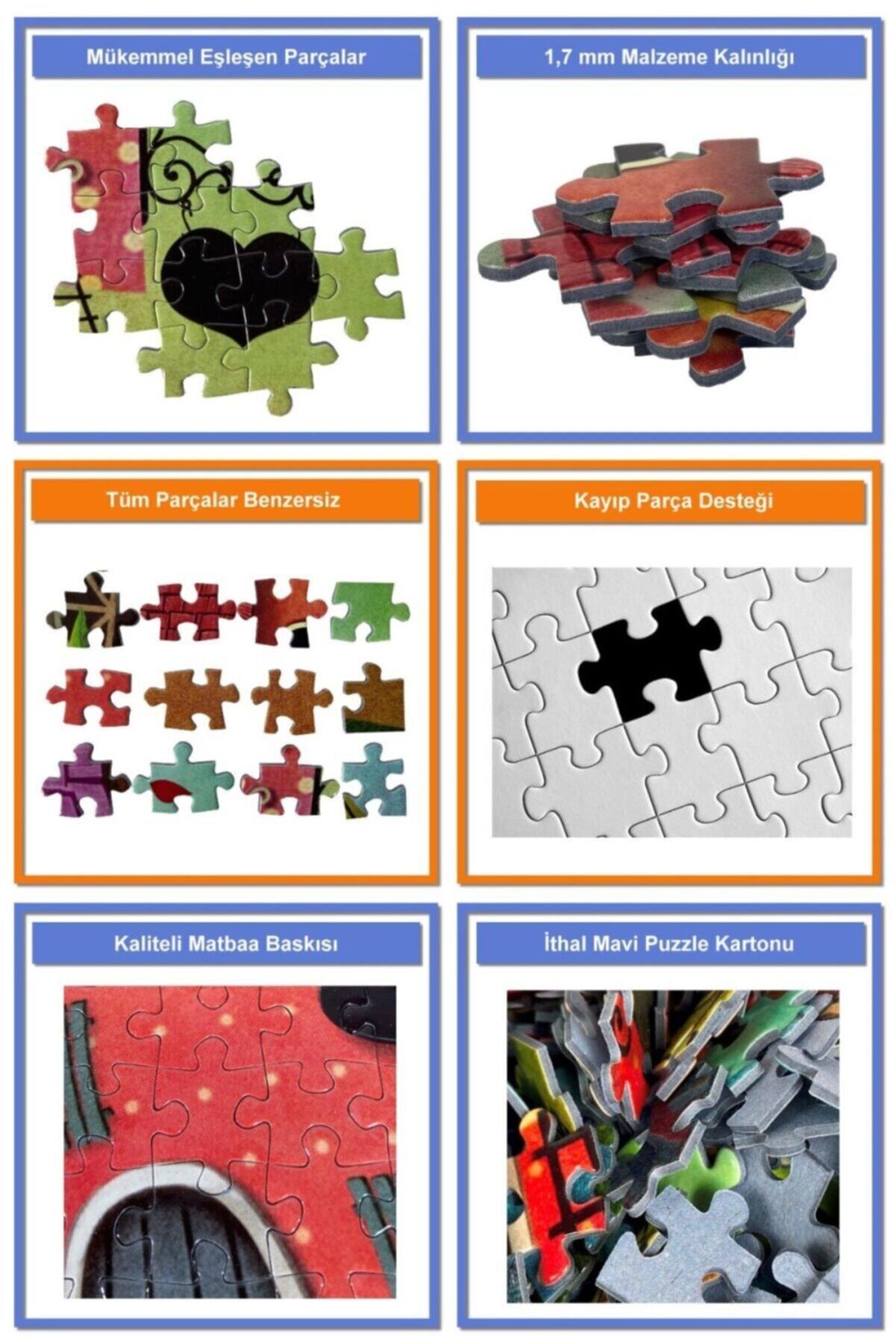 پازل 1000 تکه گل نیلوفر آبی از ترکیه Nova Puzzle