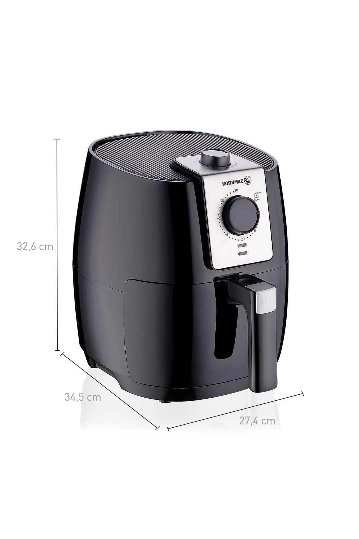 سرخ کن AIR AIRFRYER 5 LT 1500 W FRYER A887 اورجینال KORKMAZ