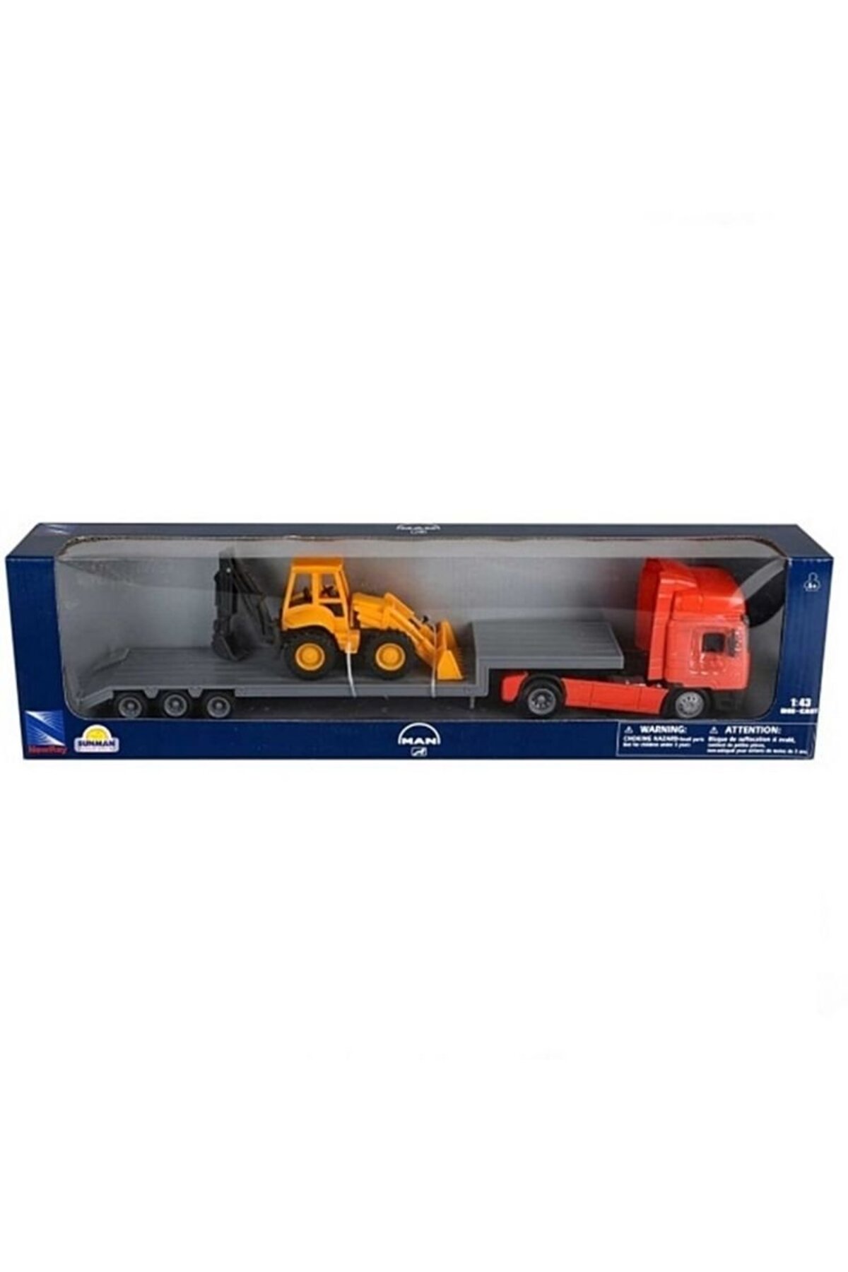 مدل خودرو NESSIWORLDMAN 1:43 MAN F2000 TRANSPORTER TRUCK اورجینال Flamex