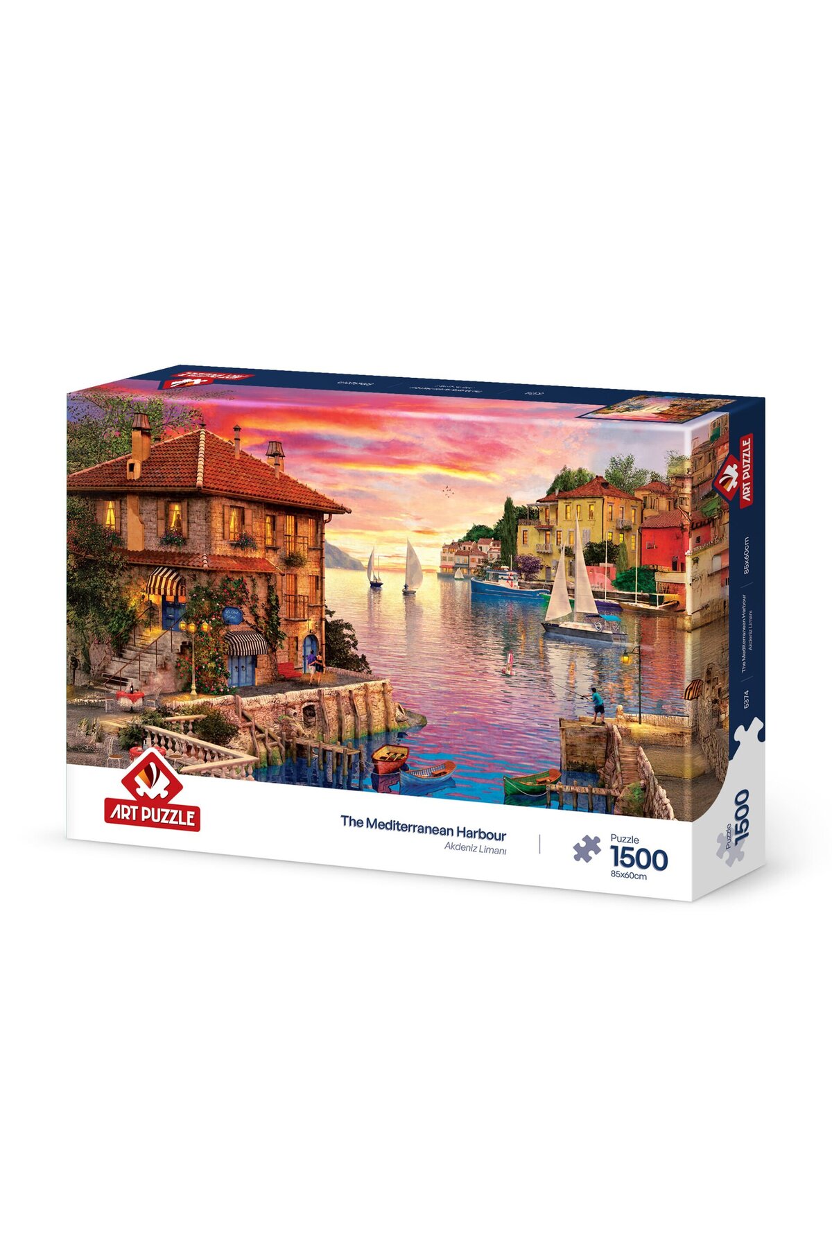 پازل 1500 تکه بندر مدیترانه از ترکیه Art Puzzle