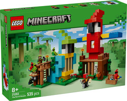 مجموعه ساختنی لگو LEGO ماینکرفت Minecraft خانه‌های طوطی مدل 21282، ۵۳۵ قطعه