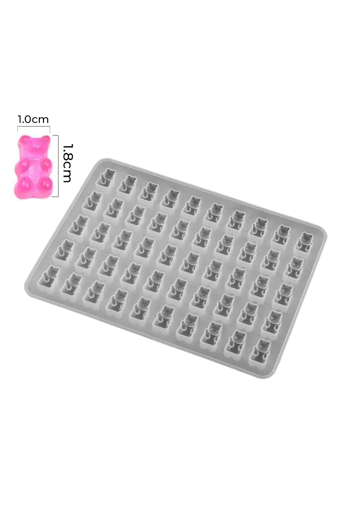 مدل خودرو قالب ژله ای چندگانه اپوکسی سیلیکونی HARIBO 1.8X1CM از ترکیه Getshopmini