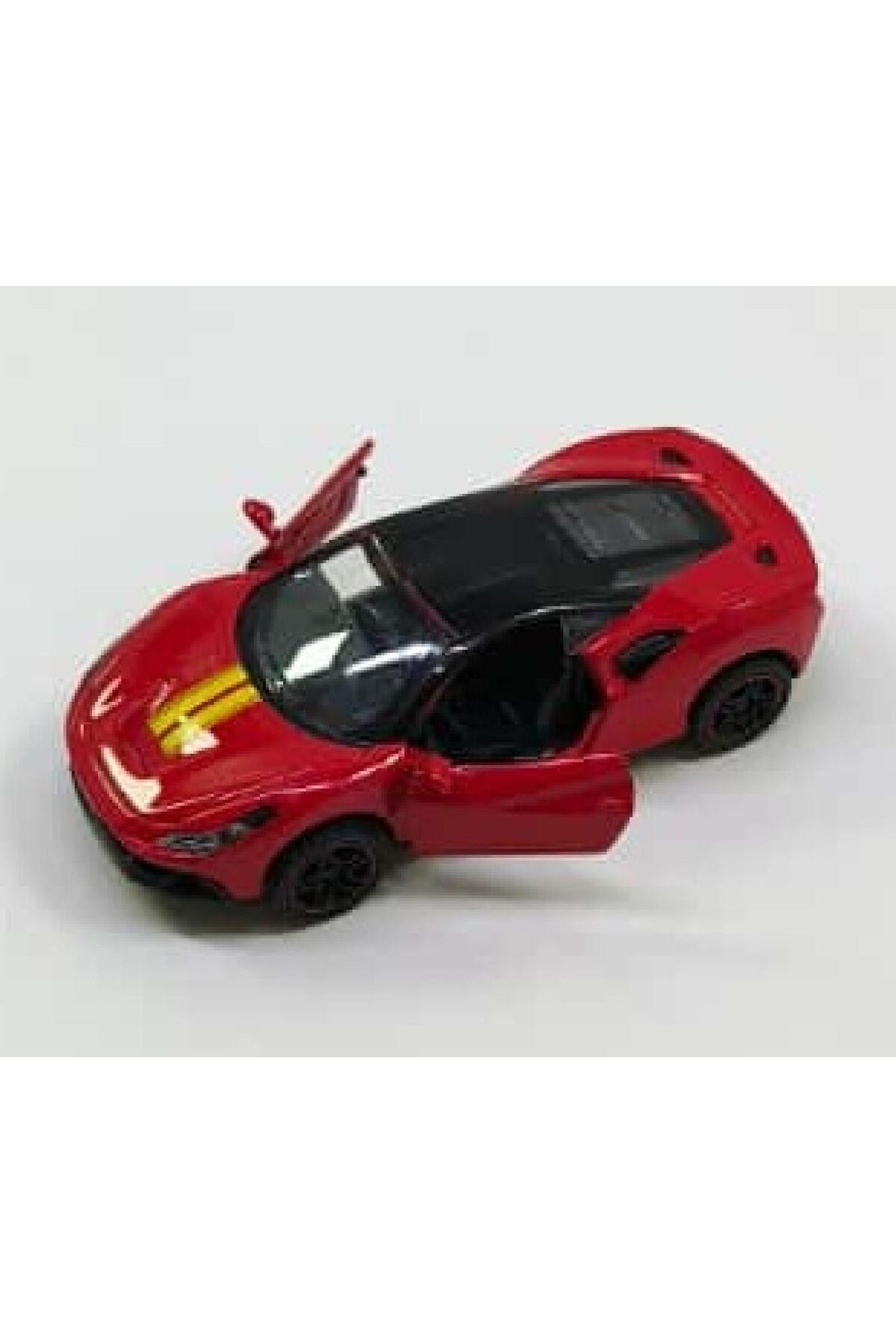 ماشین اسباب بازی اسپورت فلزی PULL DROP 1:43 با درهای باز 11 × 5 سانتی متر toysclub