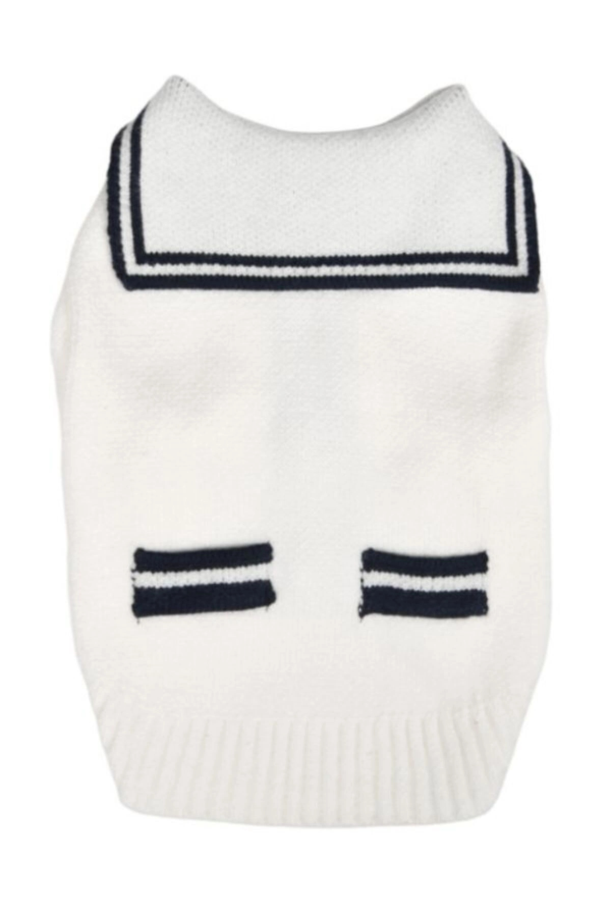 ژاکت بافتنی سگ اولچی Olchi، Marine Knit Cardigans، مدل OAYD-KN6742، سفید
