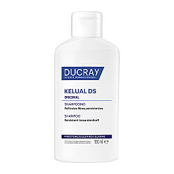 شامپو ضد شوره دوکری Ducray Kelual DS برای پوست سر حساس، ۱۰۰ میلی‌لیتر