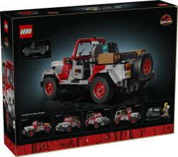 مجموعه ساختنی و نمایشی جیپ رانگلر پارک ژوراسیک از لگو LEGO Jurassic World، مدل 77984، ۱۹۲۴ قطعه، مقیاس ۱:۱۰