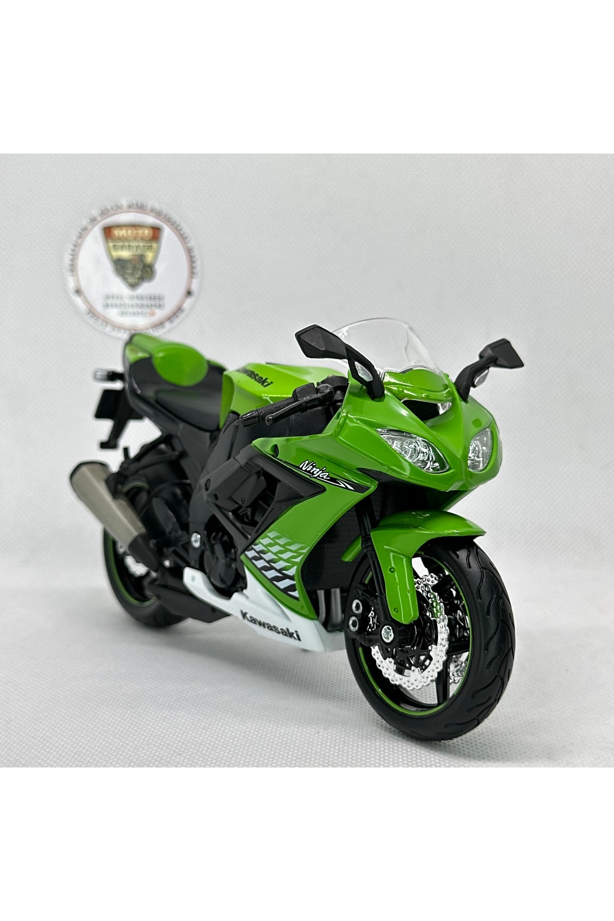 مدل خودرو موتورسیکلت KAWASAKI NINJA ZX 10R 1:12 DIECAST – فلزی دارای مجوز اورجینال Maisto Diecast