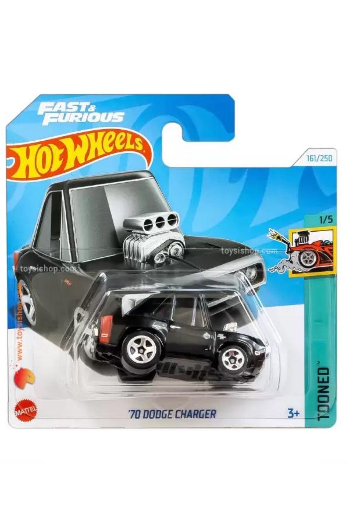 ماشین اسباب بازی 70 DODGE CHARGER TOONED HTB40 از ترکیه HOT WHEELS