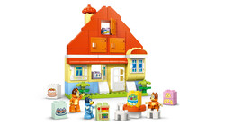 مجموعه ساختنی خانه خانواده بلویی و بازی حافظه لگو LEGO DUPLO مدل 10459، ۸۳ قطعه، حداقل سن ۳ سال