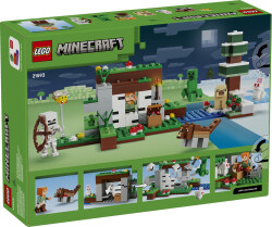 مجموعه ساختنی لگو LEGO ماینکرفت Minecraft اولین ماجراجویی شبانه مدل 21593، ۳۰۱ قطعه، حداقل سن ۸ سال