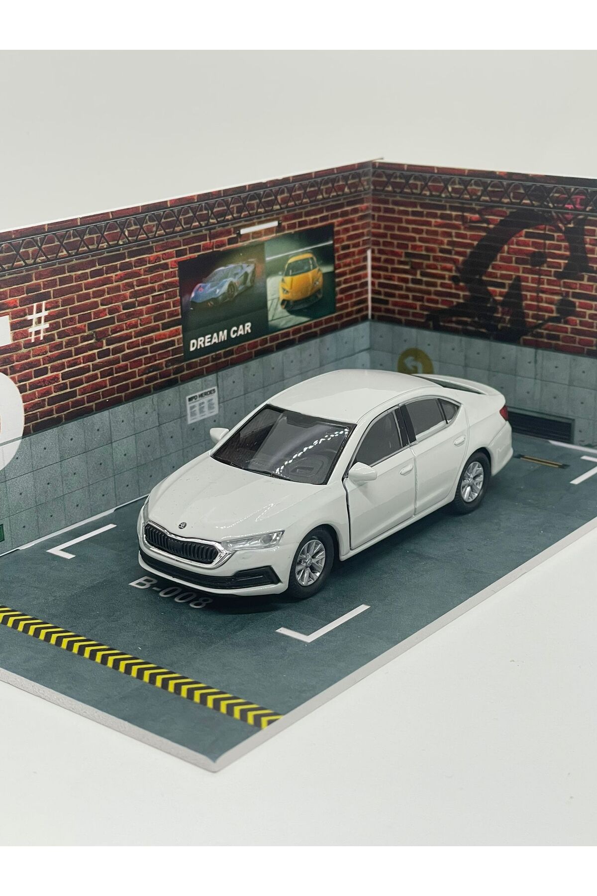ماشین اسباب بازی SKODA OCTAVIA DIECAST METAL CAR سازگار MODEL HEDİYELİK