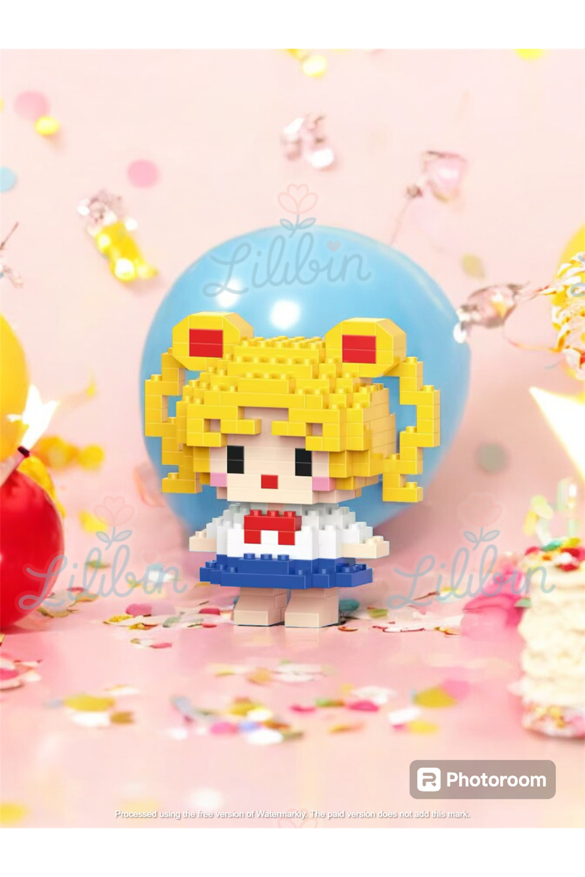 پازل سه بعدی هدیه اره منبت کاری مویی SAILOR MOON Lilibin