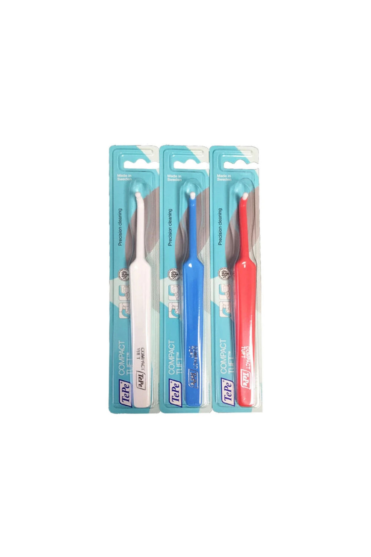 مسواک دستی Compact Tuft با طراحی خاص و کیفیت عالی TePe
