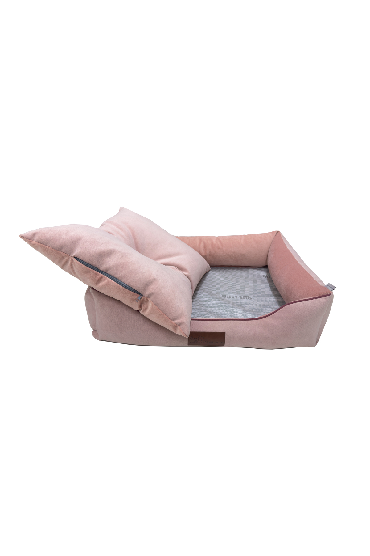 تخت خواب گربه و سگ پاویانس PAWİYANS مدل P104104 با روکش قابل شست‌وشو چندرنگ