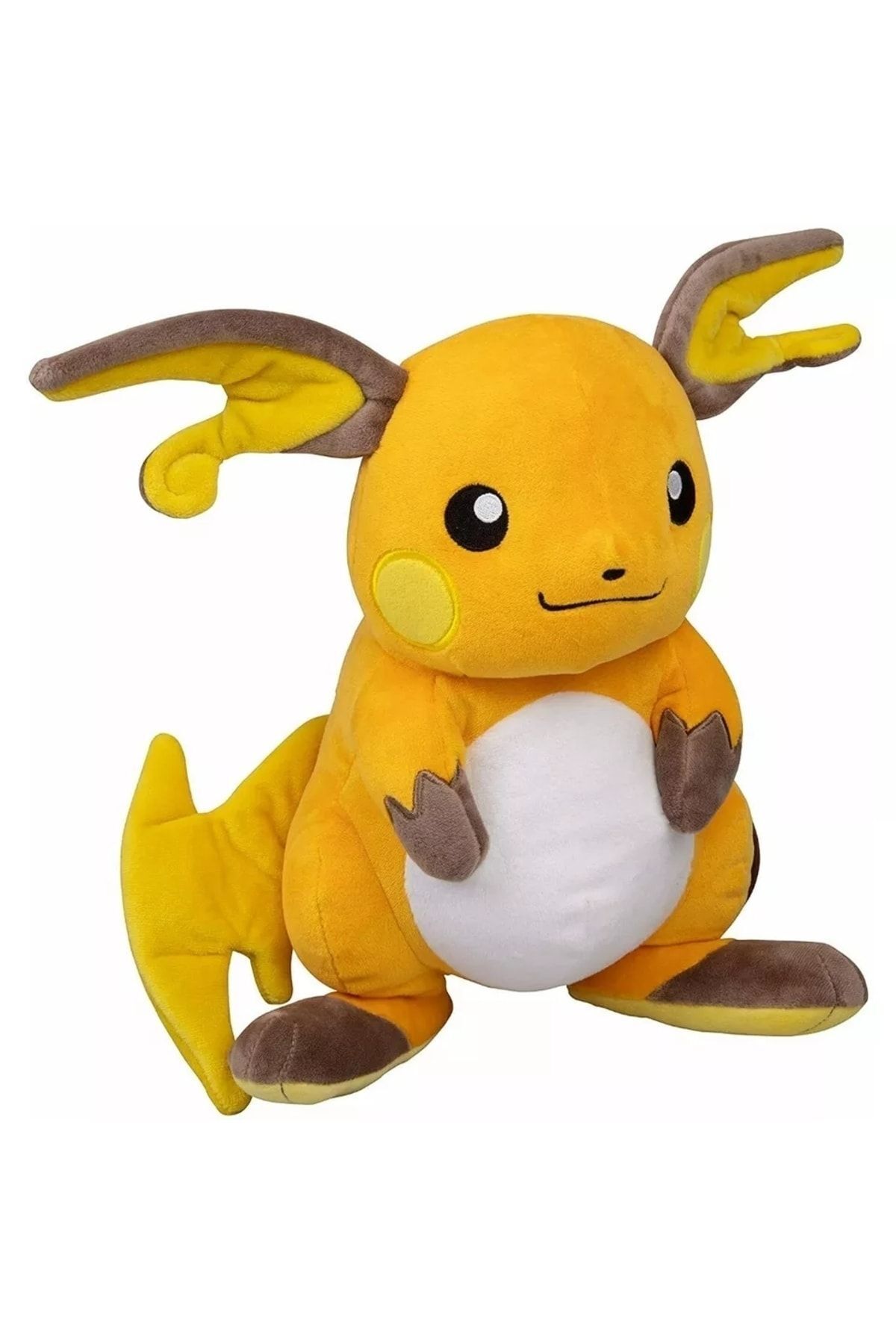 اسباب بازی های پشمی تکامل PIKACHU از RAICHU 35CM شکل مخمل خواب دار پوکمون سایز بزرگ ترکیه Takara Tomy