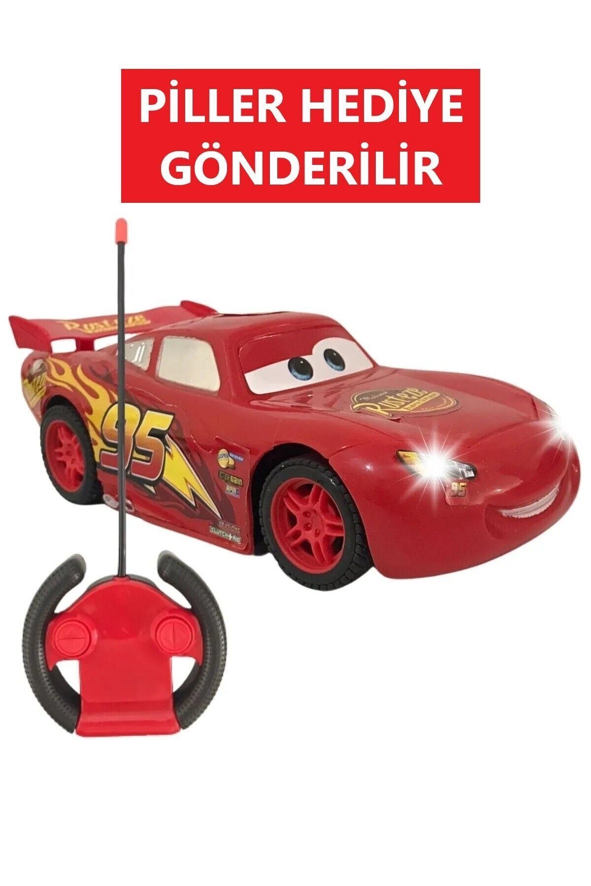 ماشین اسباب بازی ماشین‌ها ریموت کنترل لایتنینگ مک کوئین تمام کاره Brother Toys