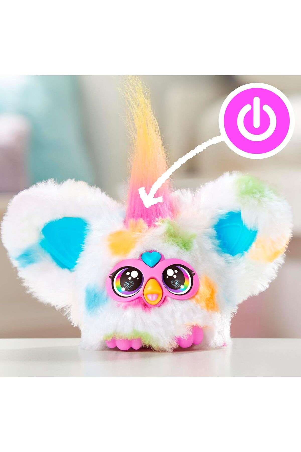اسباب بازی های پشمی FURBLET INTERACTIVE PLUSH LOO LAY G1613 Furby
