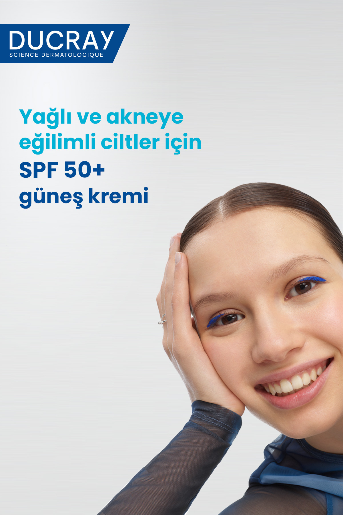 Ducray ضدآفتاب کراکنیل UV SPF50 فلوئید ضد عیب 50 میلی لیتر
