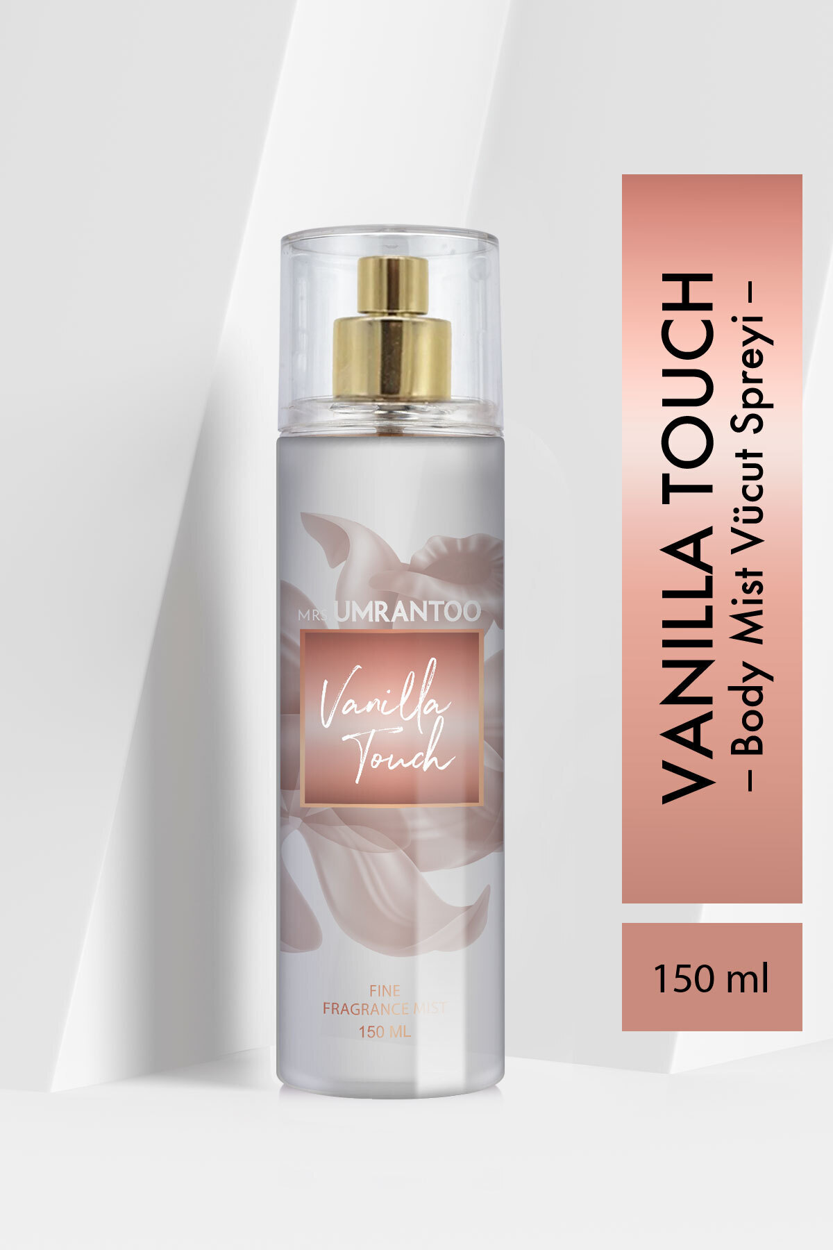 اسپری بدن زنانه UMRANTOO WANILLA TOUCH SPRAY MIST BODY MRS.UMRANTOO