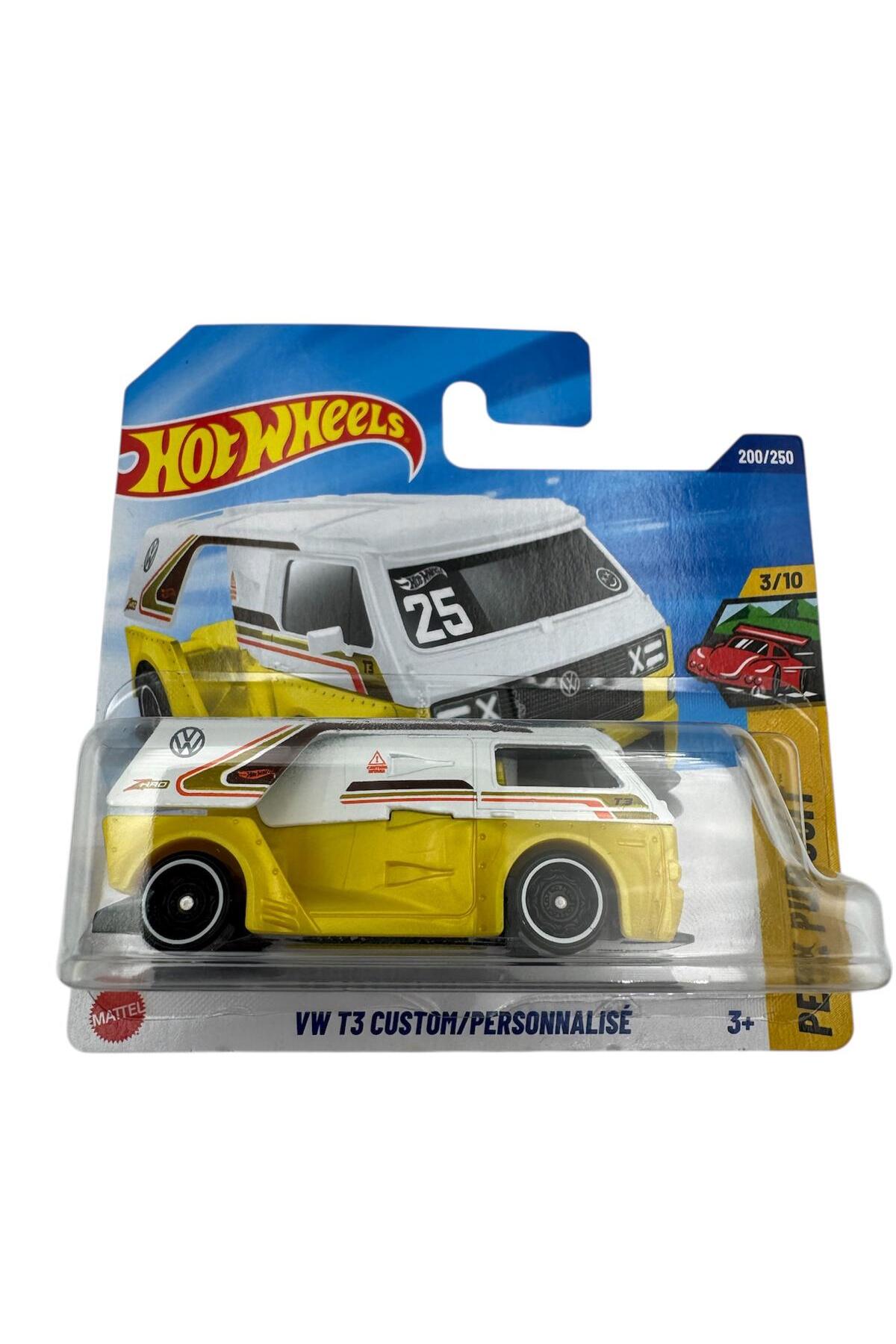 ماشین اسباب بازی 1:64 VW CUSTOM PERSONNALISE 2025 JBC05 از ترکیه HOT WHEELS