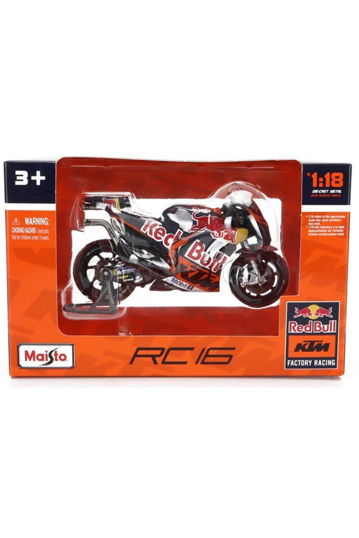 مدل خودرو MAISTO KTM RC16 TEAM RED BULL FACTORY RACING 33 اورجینال NW NessiWorld