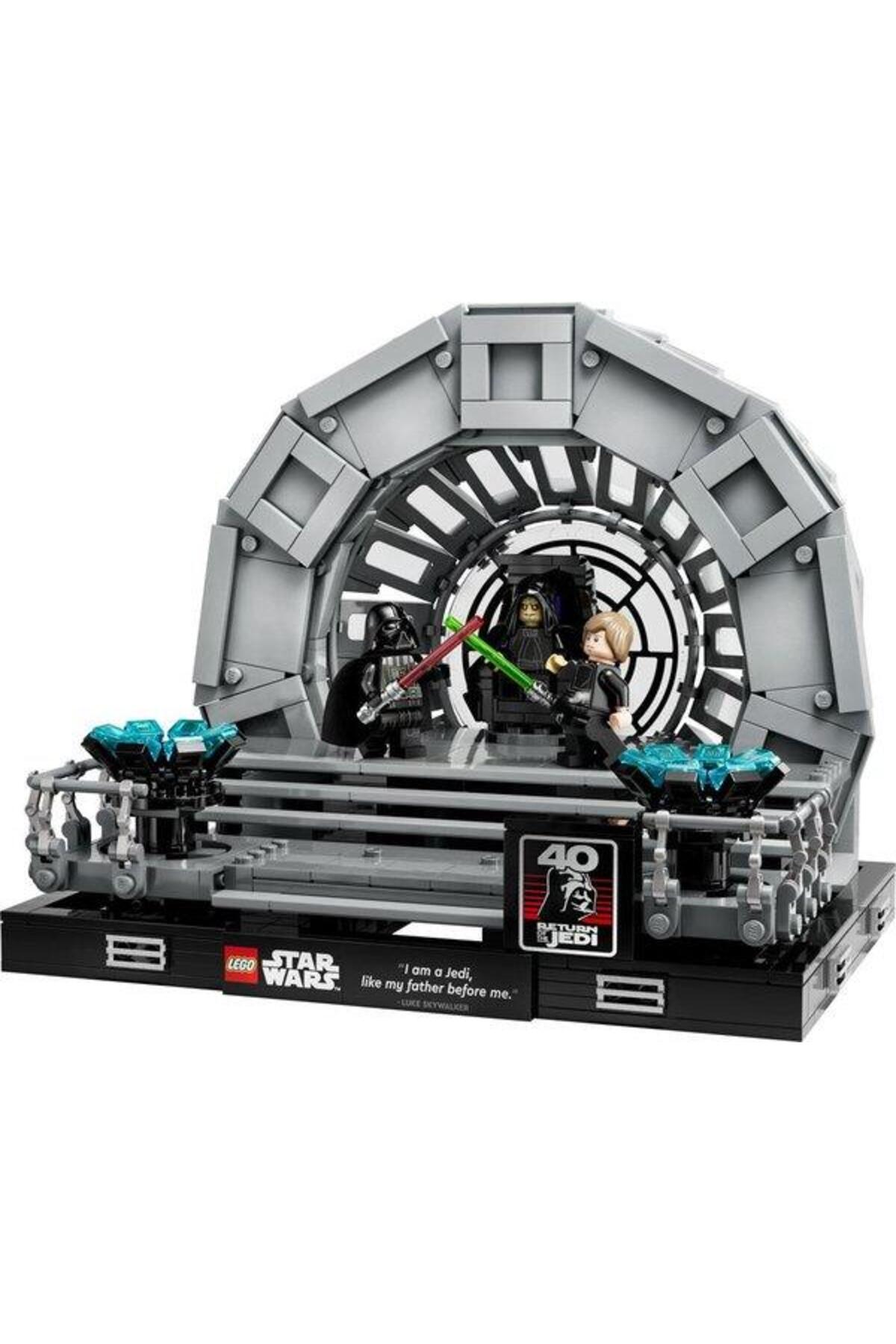لگو و اسباب بازی های ساخت محور دیورامای اتاق تاج تخت امپراطور جنگ ستارگان 75352 از ترکیه LEGO