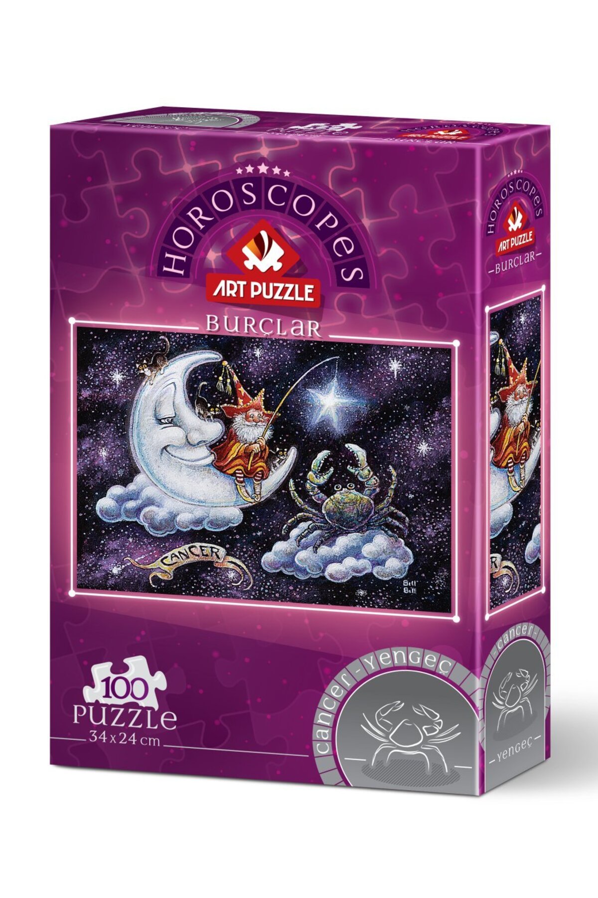 پازل 100 قطعه خرچنگ اورجینال ارت Art Puzzle