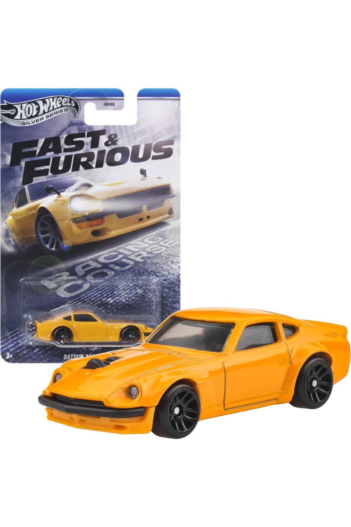 مدل خودرو سری نقره ای FAST &amp; FURIOUS DATSUN 240Z سفارشی HNR88 JBY41 اورجینال HOT WHEELS