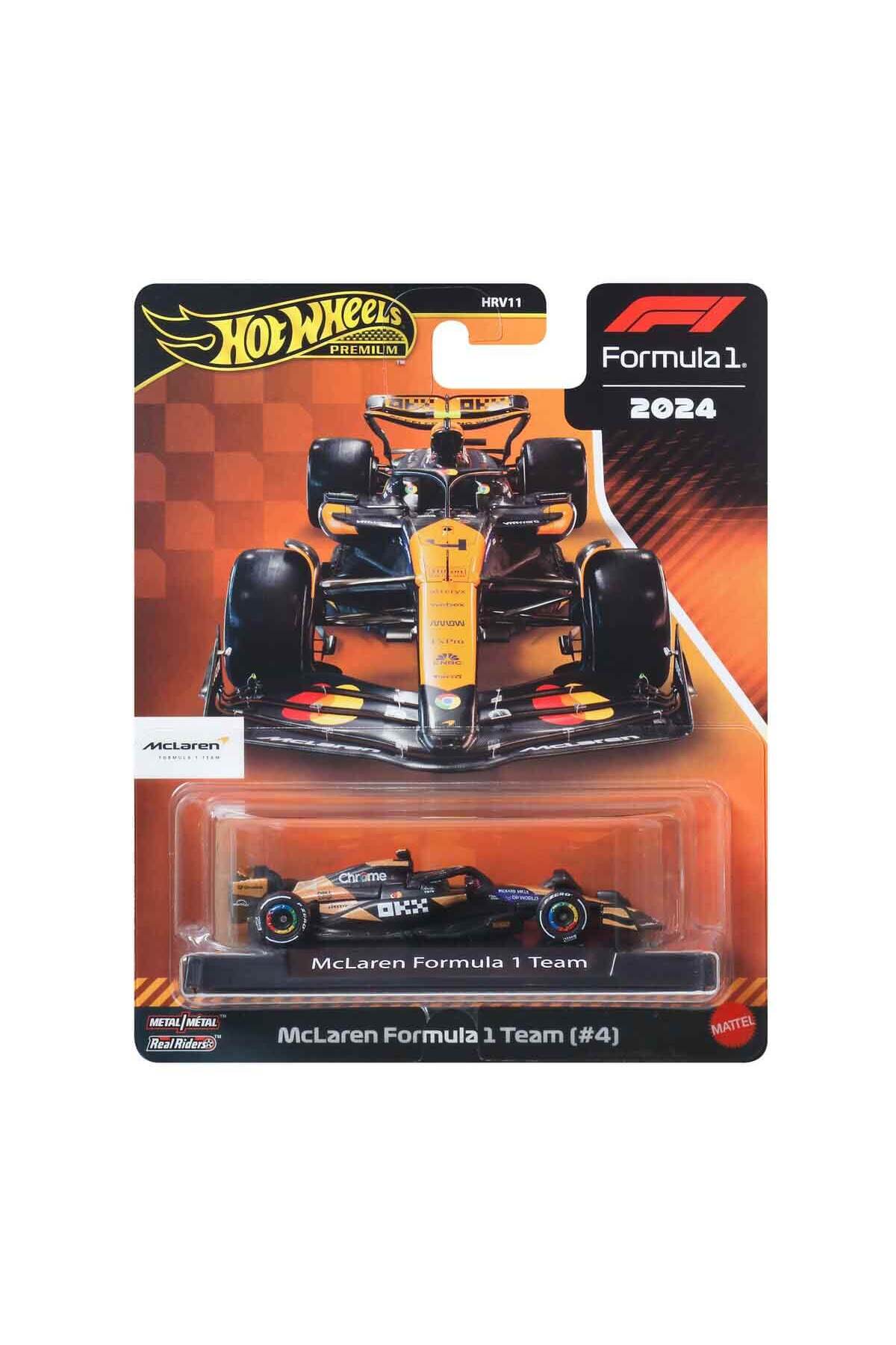 ماشین اسباب بازی پک تک مسابقه فرمول 1 پریمیوم HRV11 تیم مکلارن JBM11 4 از ترکیه HOT WHEELS