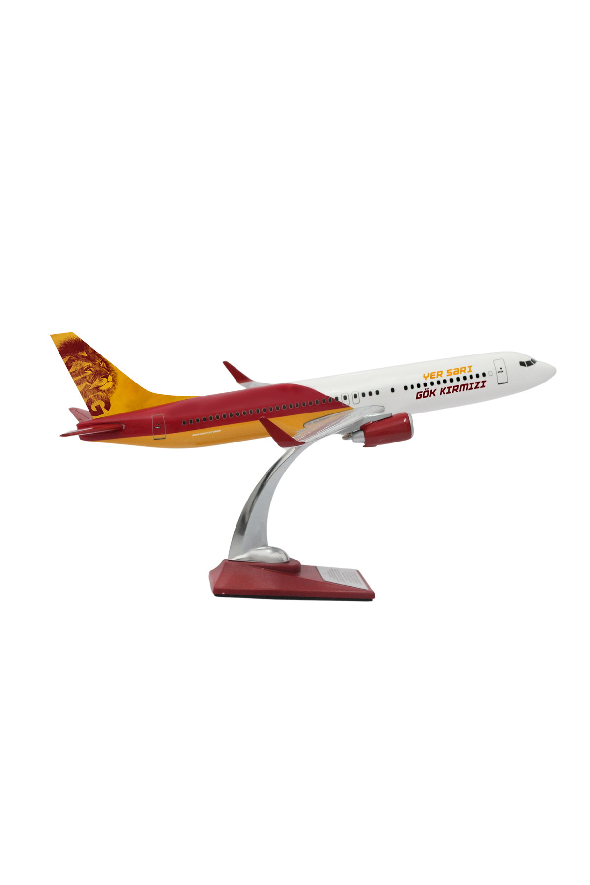 مدل خودرو هواپیمای بوئینگ 737 800 1 100 SCALE LION KING UCK0209 اورجینال zekupp