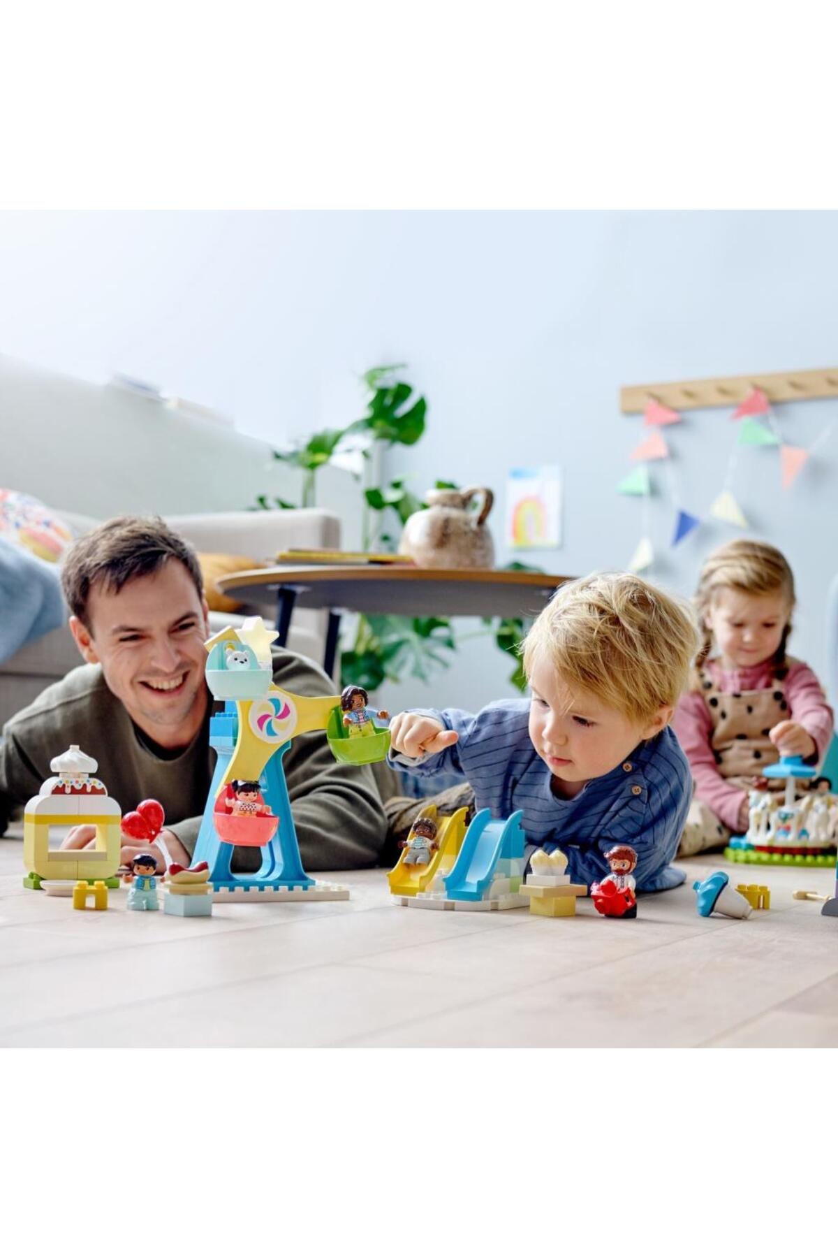 لگو ® DUPLO® TOWN LUNAPARK 10956 مجموعه خلاق برای کودکان 95 قطعه اورجینال LEGO