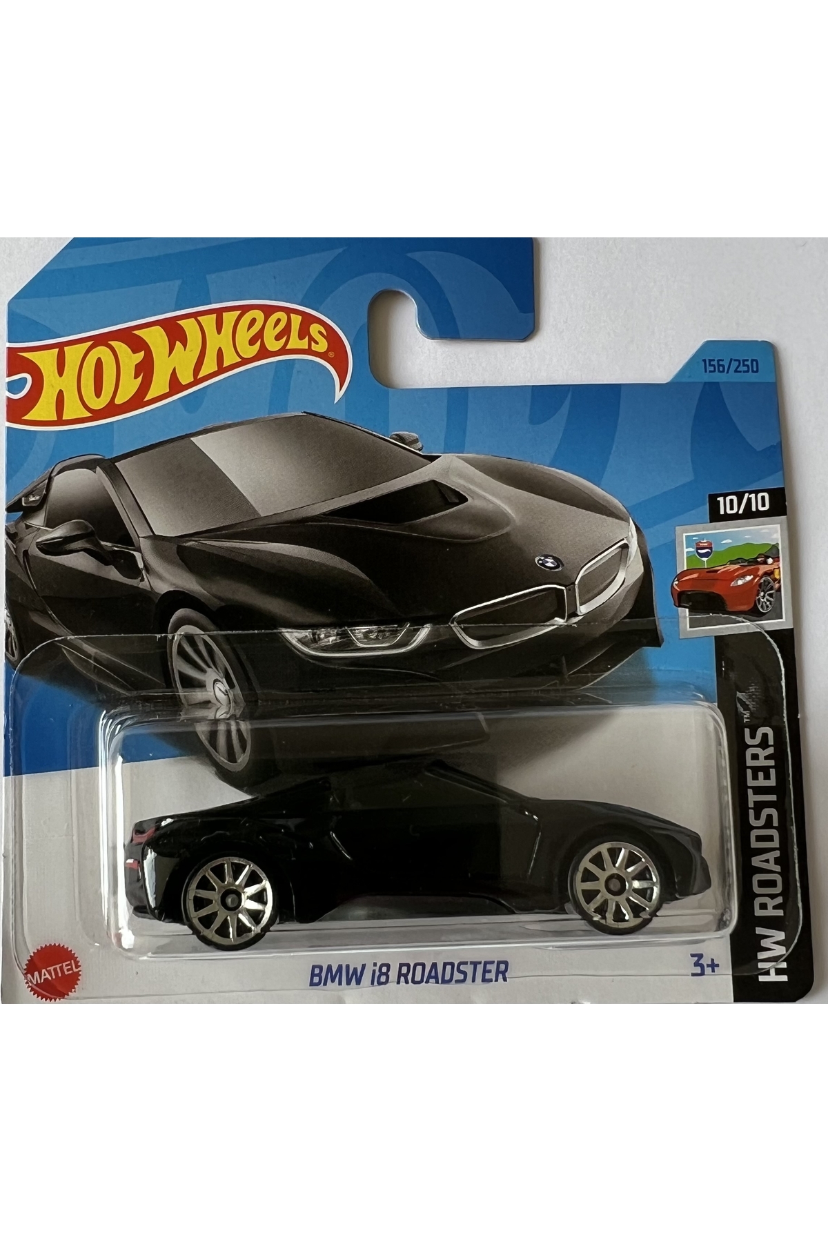 ماشین اسباب بازی BMW I8 ROADSTER هات ویلز اورجینال HOT WHEELS