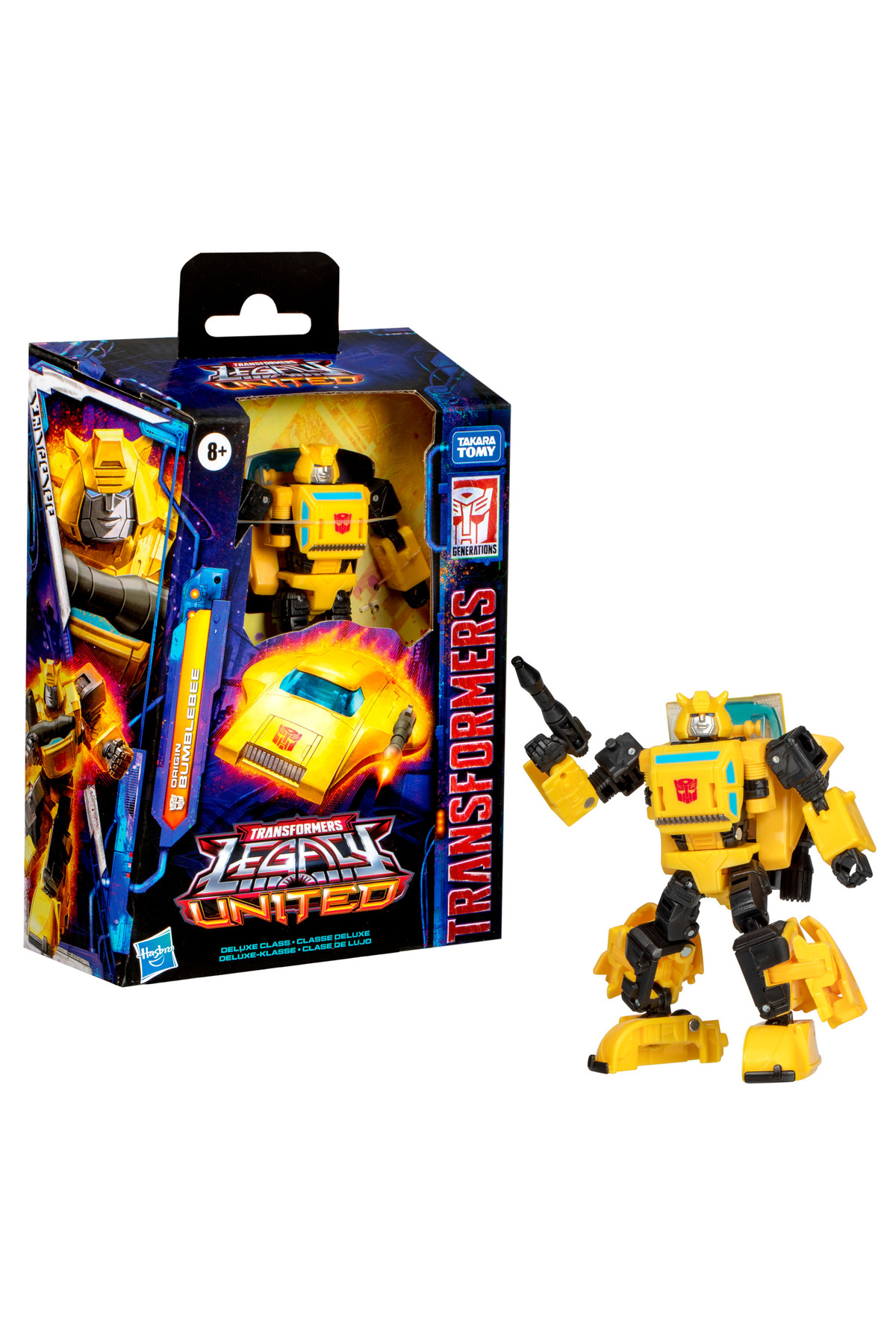 فیگور TRANSFORMERS: LEGACY DELUXE CLASS ORIGIN BUMBLEBEE ACTION FIGUR Hasbro