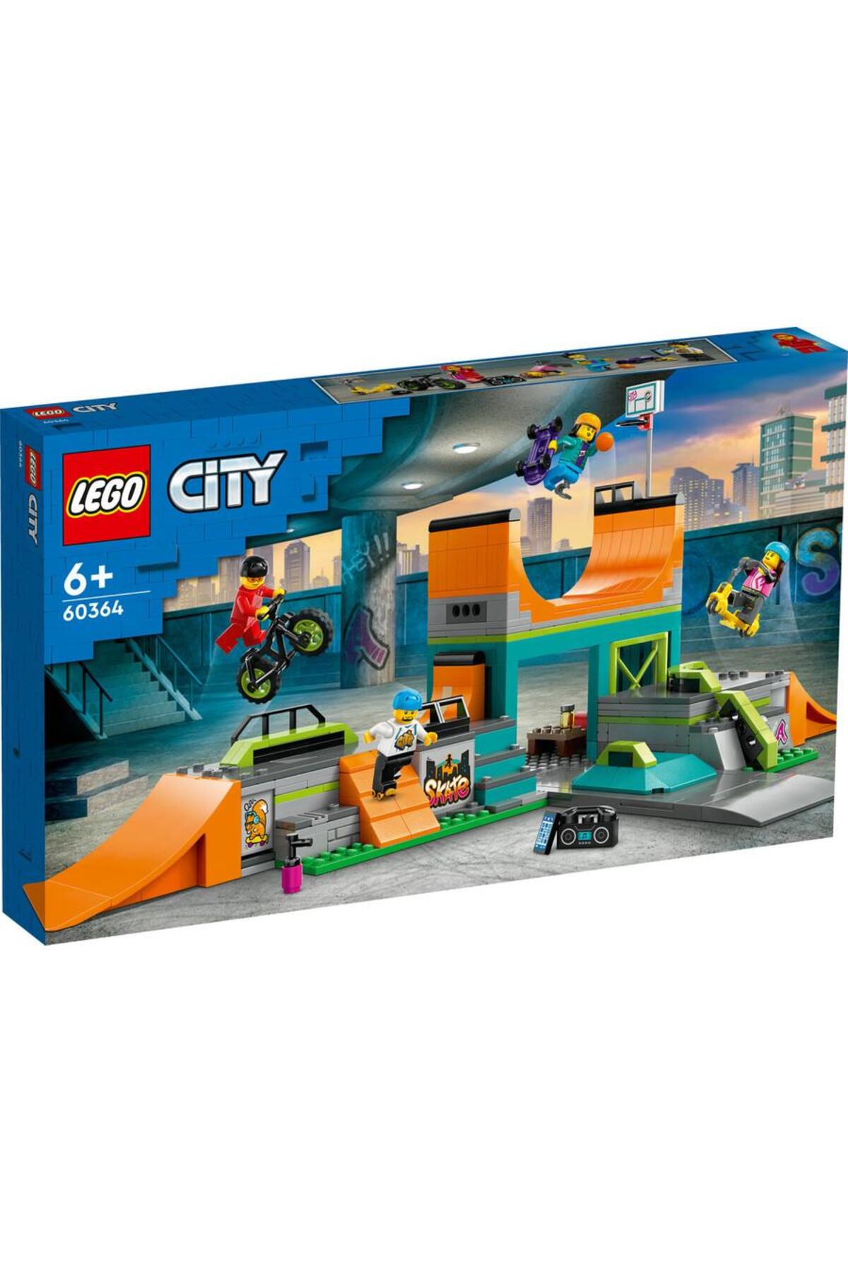 لگو و اسباب بازی های ساخت محور مجموعه ساز CITY STREET SKATE PARK 60364 454 PIECES از ترکیه LEGO