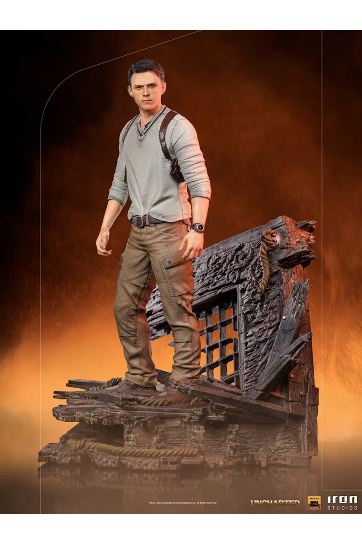 فیگور NATHAN DRAKE DELUXE UNCHARTED فیلم ART SCALE 1 10 از ترکیه Iron Studios