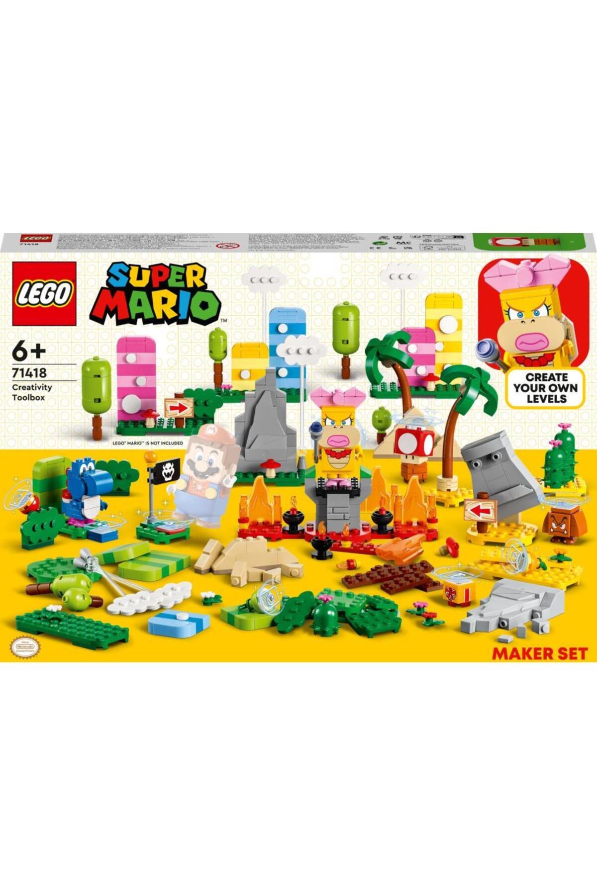 لگو و اسباب بازی های ساخت محور جعبه ابزار خلاقیت SUPER MARIO 71418 از ترکیه LEGO