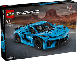 مجموعه ساختنی لگو LEGO تکنیک Technic مدل 42217، شورولت کوروت Stingray، ۷۳۲ قطعه