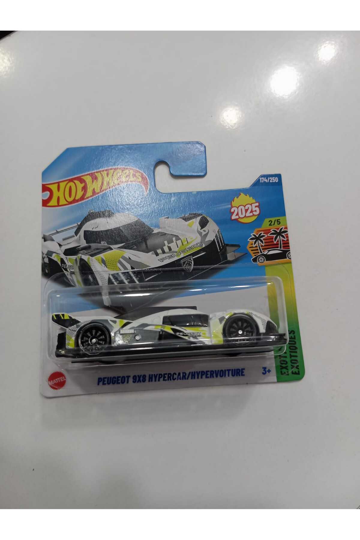 ماشین اسباب بازی HYPERCAR پژو 9X8 از ترکیه HOT WHEELS