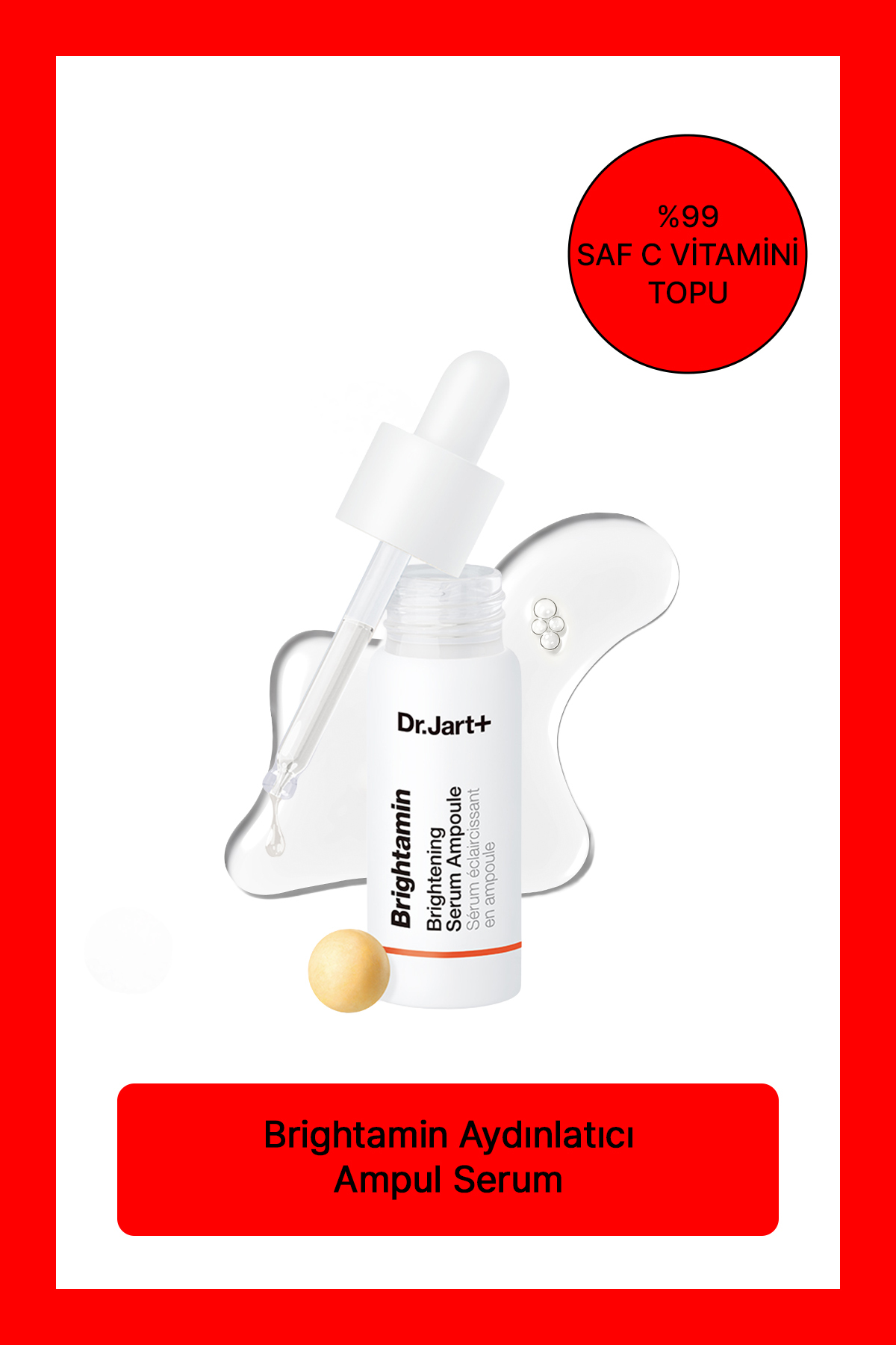 سرم پوست آمپول روشن کننده برایتامین 8. . Dr.Jart+